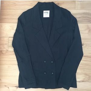 One teaspoon linen blazer